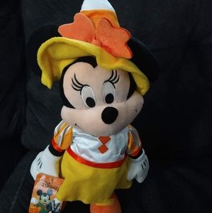 Disney Halloween Minnie Mouse Candy Corn Costume Animated Battery Operated